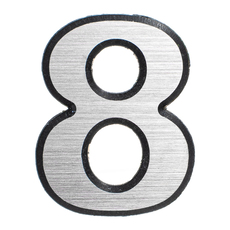 СРЕБРИСТА САМОЗАЛЕПВАЩА ЦИФРА 4 CM "8" СРЕБРИСТА САМОЗАЛЕПВАЩА ЦИФРА 4 CM "8"