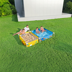 БАСЕЙН ДЕТСКИ 213X122CM ПЯСЪЧНИК BESTWAY 561CF БАСЕЙН ДЕТСКИ 213X122CM ПЯСЪЧНИК BESTWAY 561CF