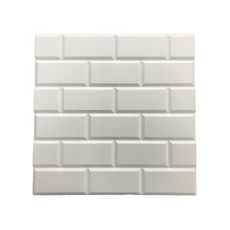 ДЕКОРАТИВНО ПАНО TS 12 БЕЛИ ТУХЛИ 50Х50 СМ ДЕКОРАТИВНО ПАНО TS 12 БЕЛИ ТУХЛИ 50Х50 СМ
