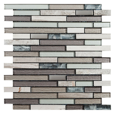 МОЗАЙКА INTERMATEX BRICK GREY 30X30 CM МОЗАЙКА INTERMATEX BRICK GREY 30X30 CM