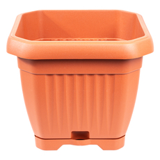 ПЛАСТМАСОВА САКСИЯ 25X25CM RECA PLAST GAIA ПЛАСТМАСОВА САКСИЯ 25X25CM RECA PLAST GAIA