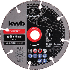 КАРБИДЕН ДИСК KWB 76x1x10 мм КАРБИДЕН ДИСК KWB 76x1x10 мм