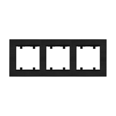 РАМКА ТРОЙНА ЧЕРНА MAKEL KAREA LINE РАМКА ТРОЙНА ЧЕРНА MAKEL KAREA LINE