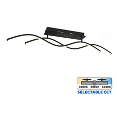LED ПЛАФОН 27W 3-6K ЧЕРЕН SOLUT VIVA^ LED ПЛАФОН 27W 3-6K ЧЕРЕН SOLUT VIVA^