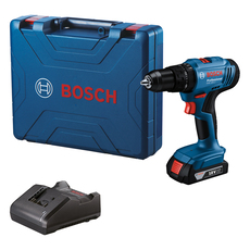 АКУМУЛАТОРНА УДАРНА БОРМАШИНА BOSCH PROFESSIONAL GSB 183 Li 18 V, 56.00 nm, БРОЙ БАТЕРИИ 1, 2.00 Ah, КУФАР АКУМУЛАТОРНА УДАРНА БОРМАШИНА BOSCH PROFESSIONAL GSB 183 Li 18 V, 56.00 nm, БРОЙ БАТЕРИИ 1, 2.00 Ah, КУФАР