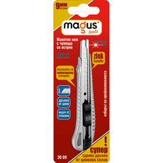 MAGUS МАКЕТЕН НОЖ-9ММ С ЦИНКОВА ДРЪЖКА MAGUS МАКЕТЕН НОЖ-9ММ С ЦИНКОВА ДРЪЖКА