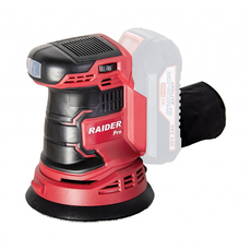 АКУМУЛАТОРЕН ЕКСЦЕНТЪРШЛАЙФ RAIDER PRO RDP-SRSA20 20 V, 125 мм, WITHOUT BATTERY AND CHARGER АКУМУЛАТОРЕН ЕКСЦЕНТЪРШЛАЙФ RAIDER PRO RDP-SRSA20 20 V, 125 мм, WITHOUT BATTERY AND CHARGER