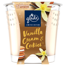 АРОМАТНА СВЕЩ GLADE VANILLA CREAM COOKIES АРОМАТНА СВЕЩ GLADE VANILLA CREAM COOKIES