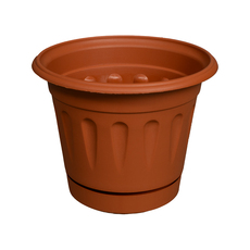САКСИЯ С ЧИНИЙКА PRIMAVERA 26CM ТЕРАКОТА САКСИЯ С ЧИНИЙКА PRIMAVERA 26CM ТЕРАКОТА