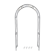 ГРАДИНСКА АРКА HD HD-10503 ГРАДИНСКА АРКА HD HD-10503