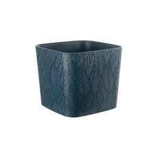 #КАШПА LEAF QUADRO 30 ТЪМНО СИН #КАШПА LEAF QUADRO 30 ТЪМНО СИН