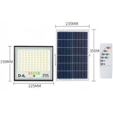 LED СОЛАРЕН ПРОЖЕКТОР 8W 6000K IP65 С ДИСТАНЦИОННО D-IL LED СОЛАРЕН ПРОЖЕКТОР 8W 6000K IP65 С ДИСТАНЦИОННО D-IL