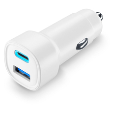 ЗАРЯДНО ЗА КОЛА 12V USB-C 20W И USB-A 18W CELLULAR LINE ЗАРЯДНО ЗА КОЛА 12V USB-C 20W И USB-A 18W CELLULAR LINE