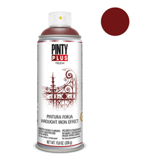 СПРЕЙ 2В1 ЕФЕКТ КОВАНО ЖЕЛЯЗО ЧЕРВЕН 400 МL PINTY PLUS СПРЕЙ 2В1 ЕФЕКТ КОВАНО ЖЕЛЯЗО ЧЕРВЕН 400 МL PINTY PLUS