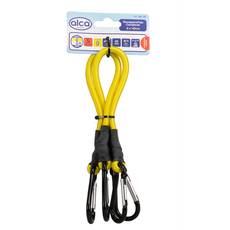 ДВОЙКА ЛАСТИЦИ С КАРАБИНИ 40СМ ЖЪЛТ ДВОЙКА ЛАСТИЦИ С КАРАБИНИ 40СМ ЖЪЛТ