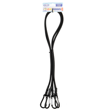 ДВОЙКА ЛАСТИЦИ С КАРАБИНИ 100СМ ЧЕРЕН ДВОЙКА ЛАСТИЦИ С КАРАБИНИ 100СМ ЧЕРЕН