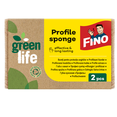 КУХНЕНСКА ГЪБА С КАНАЛ 2 БР FINO КУХНЕНСКА ГЪБА С КАНАЛ 2 БР FINO