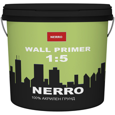 АКРИЛЕН ГРУНД 1:5 3 L NERRO АКРИЛЕН ГРУНД 1:5 3 L NERRO