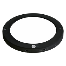 &LED ЛУНА СЪС СЕНЗОР 18W ЧЕРНА HOROZ &LED ЛУНА СЪС СЕНЗОР 18W ЧЕРНА HOROZ