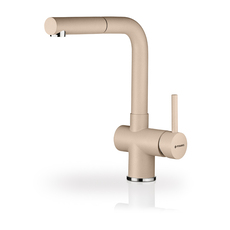 СМЕСИТЕЛ ЗА КУХНЯ С ГРАНИТНО ПОКРИТИЕ PYRAMIS CAPRICCIO БЕЖ СМЕСИТЕЛ ЗА КУХНЯ С ГРАНИТНО ПОКРИТИЕ PYRAMIS CAPRICCIO БЕЖ