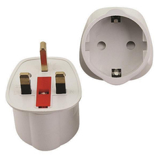 АДАПТЕР UK КЪМ ШУКО С ДЕТСКА ЗАЩИТА БЯЛ EUROLAMP АДАПТЕР UK КЪМ ШУКО С ДЕТСКА ЗАЩИТА БЯЛ EUROLAMP