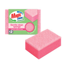 ГЪБА ЗА ДЕЛИКАТНИ ПОВЪРХНОСТИ 2 БР MAGIC CLEAN ГЪБА ЗА ДЕЛИКАТНИ ПОВЪРХНОСТИ 2 БР MAGIC CLEAN
