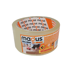 ПАКЕТИРАЩА ЛЕНТА БЕЗШУМНА ПРОЗРАЧНА 60M / 48MM MAGUS ПАКЕТИРАЩА ЛЕНТА БЕЗШУМНА ПРОЗРАЧНА 60M / 48MM MAGUS