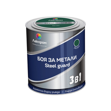 STEEL GUARD БОЯ 3 в 1 ЗЕЛЕН 700 ML STEEL GUARD БОЯ 3 в 1 ЗЕЛЕН 700 ML