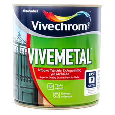 БОЯ ЗА МЕТАЛ САТЕН БАЗА P 750 ML VIVECHROM БОЯ ЗА МЕТАЛ САТЕН БАЗА P 750 ML VIVECHROM