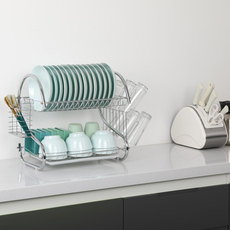 СУШИЛНИК ЗА ЧИНИИ 2 НИВА ХРОМ EVO LINE СУШИЛНИК ЗА ЧИНИИ 2 НИВА ХРОМ EVO LINE