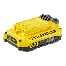 АКУМУЛАТОРНА БАТЕРИЯ 18 V 2 AH STANLEY SFMCB202-XJ АКУМУЛАТОРНА БАТЕРИЯ 18 V 2 AH STANLEY SFMCB202-XJ