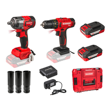 АКУМУЛАТОРЕН КОМПЛЕКТ RAIDER PRO RDP-PCD20&PBIW20 20 V, BATTERY COUNT 2, 2.00 Ah, TOOL CASE АКУМУЛАТОРЕН КОМПЛЕКТ RAIDER PRO RDP-PCD20&PBIW20 20 V, BATTERY COUNT 2, 2.00 Ah, TOOL CASE