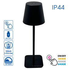LED НАСТОЛНА ЛАМПА 3W ЧЕРНА FRIDA VIVA LED НАСТОЛНА ЛАМПА 3W ЧЕРНА FRIDA VIVA