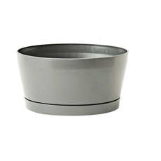 ПЛАСТМАСОВА САКСИЯ MIRA 24 FOG GRAY ПЛАСТМАСОВА САКСИЯ MIRA 24 FOG GRAY