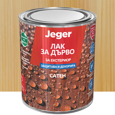 JEGER ЛАК ЗА ДЪРВО СВЕТЪЛ ДЪБ 0.7 L JEGER ЛАК ЗА ДЪРВО СВЕТЪЛ ДЪБ 0.7 L