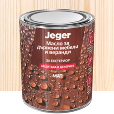 JEGER МАСЛО ЗА ДЪРВО НАТУРАЛ 0.7 L JEGER МАСЛО ЗА ДЪРВО НАТУРАЛ 0.7 L