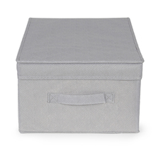 ТЕКСТИЛНА КУТИЯ С КАПАК COMPACTOR 30X43X19 BOSTON ТЕКСТИЛНА КУТИЯ С КАПАК COMPACTOR 30X43X19 BOSTON