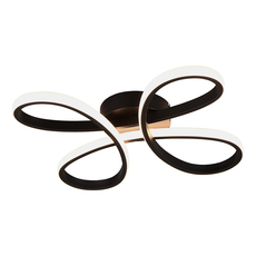 LED ПЛАФОН FLY 22W 2600LM 3K ЧЕРЕН TRIO LED ПЛАФОН FLY 22W 2600LM 3K ЧЕРЕН TRIO