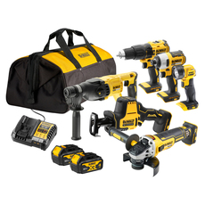 АКУМУЛАТОРЕН БЕЗЧЕТКОВ КОМПЛЕКТ DEWALT DCK607M2-QW 18 V, BATTERY COUNT 2, 4.00 Ah АКУМУЛАТОРЕН БЕЗЧЕТКОВ КОМПЛЕКТ DEWALT DCK607M2-QW 18 V, BATTERY COUNT 2, 4.00 Ah