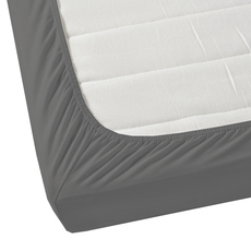 **ЧАРШАФ С ЛАСТИК 160Х200 ТЪМНОСИВ **ЧАРШАФ С ЛАСТИК 160Х200 ТЪМНОСИВ