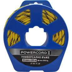 УНИВЕРСАЛНО ВЪЖЕ 6.0Х20М МАКАРА ЖЪЛТО УНИВЕРСАЛНО ВЪЖЕ 6.0Х20М МАКАРА ЖЪЛТО