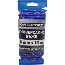 УНИВЕРСАЛНО ВЪЖЕ 6.0Х10М ДЪРЖАЧ СИНЬО УНИВЕРСАЛНО ВЪЖЕ 6.0Х10М ДЪРЖАЧ СИНЬО