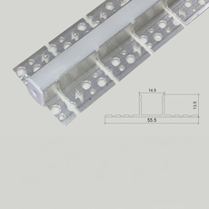 АЛ. ПРОФИЛ ЗА ВГР.ПОД КАРТОН ГЪВКАВ D-IL АЛ. ПРОФИЛ ЗА ВГР.ПОД КАРТОН ГЪВКАВ D-IL