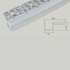 АЛ. ПРОФИЛ НАД КАРТОН ЪГЛОВ ГЪВКАВ D-IL АЛ. ПРОФИЛ НАД КАРТОН ЪГЛОВ ГЪВКАВ D-IL