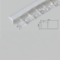 АЛ. ПРОФИЛ ПОД КАРТОН ЪГЛОВ ГЪВКАВ D-IL АЛ. ПРОФИЛ ПОД КАРТОН ЪГЛОВ ГЪВКАВ D-IL