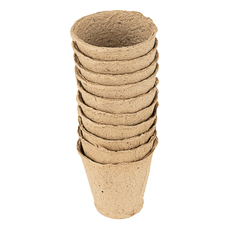 САКСИИ ЗА РАЗСАД 10X10CM 10БР САКСИИ ЗА РАЗСАД 10X10CM 10БР