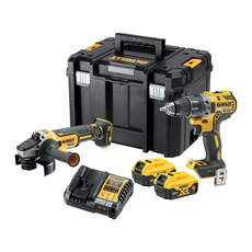 АКУМУЛАТОРЕН БЕЗЧЕТКОВ КОМПЛЕКТ DEWALT DCK2020P2T-QW 18 V, BATTERY COUNT 2, 5.00 Ah, TOOL CASE АКУМУЛАТОРЕН БЕЗЧЕТКОВ КОМПЛЕКТ DEWALT DCK2020P2T-QW 18 V, BATTERY COUNT 2, 5.00 Ah, TOOL CASE