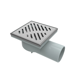 ПОДОВ СИФОН 100Х100ММ 6414GG GUN GRAY ПОДОВ СИФОН 100Х100ММ 6414GG GUN GRAY