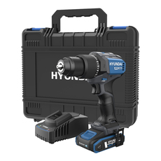 АКУМУЛАТОРНА БЕЗЧЕТКОВА УДАРНА БОРМАШИНА HYUNDAI HD20X-60TT 20 V, 60.00 nm, 2.00 Ah, КУФАР АКУМУЛАТОРНА БЕЗЧЕТКОВА УДАРНА БОРМАШИНА HYUNDAI HD20X-60TT 20 V, 60.00 nm, 2.00 Ah, КУФАР