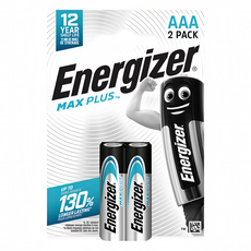 BATTERIES AAA PACK OF 2 ENERGIZER MAX PLUS BATTERIES AAA PACK OF 2 ENERGIZER MAX PLUS